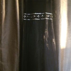 Daring Mesh Insert Dress